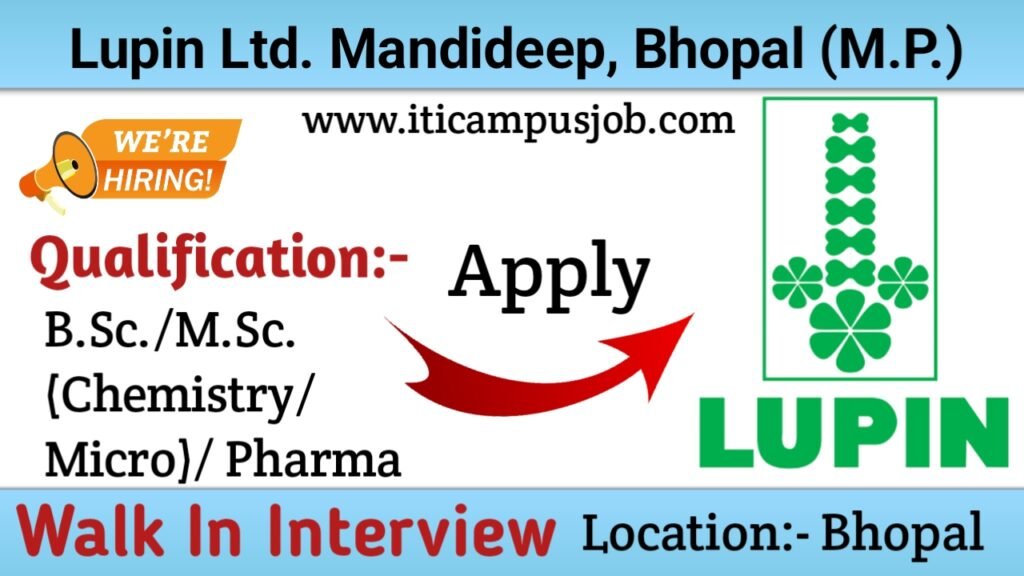 Lupin Ltd. Mandideep Bhopal MP