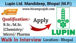 Lupin Ltd. Mandideep Bhopal MP