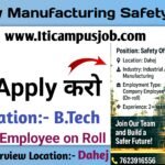Industry Manufacturing Safety Officer