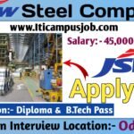 JSW Company Hiring