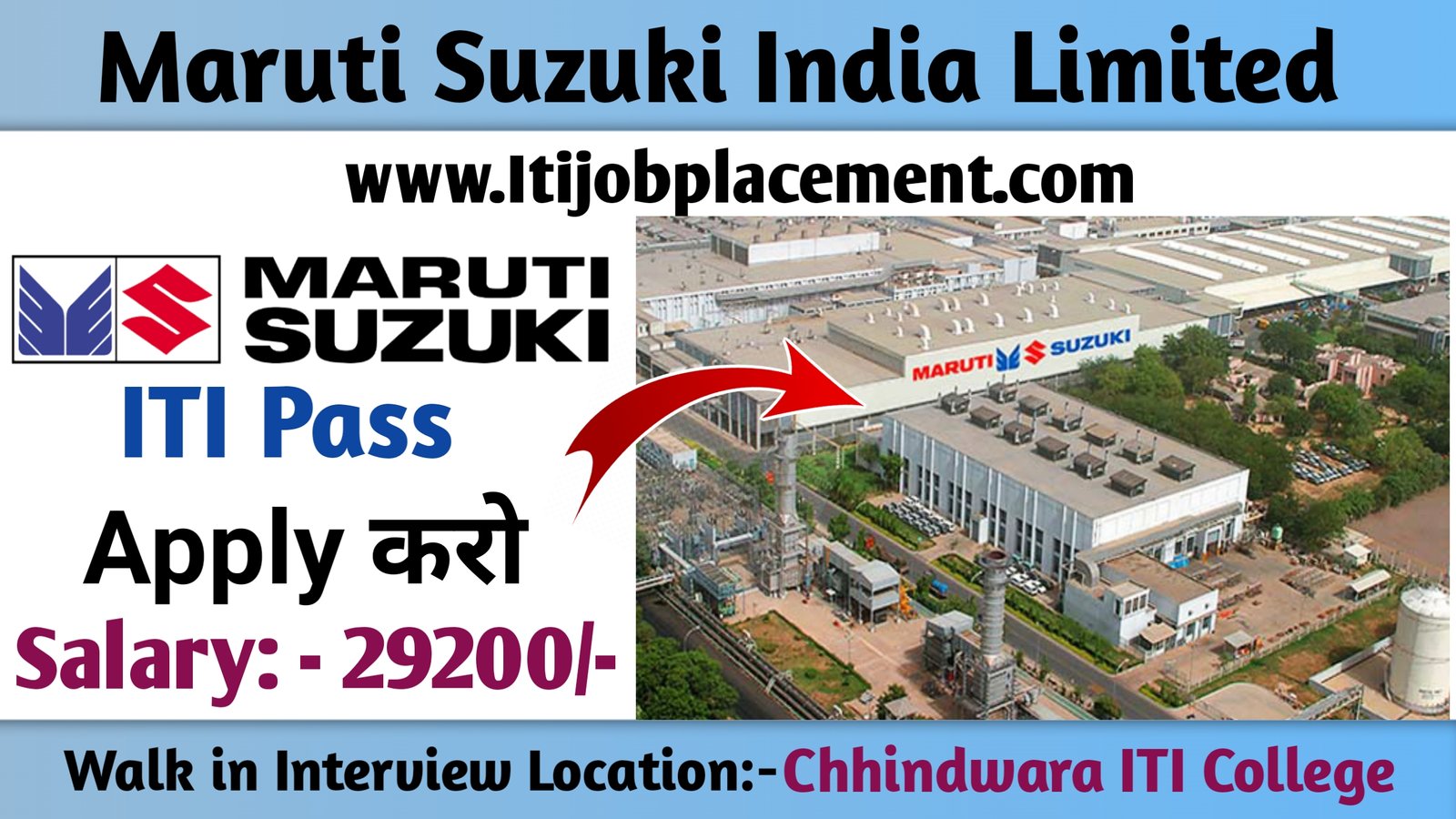 Maruti Suzuki India Limited, iti Campus